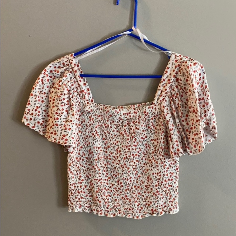 JAPNA Size S Flower Shirt